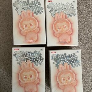 Pop Mart labubu big into energy total 4 sealed boxes